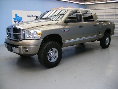 We finance! 2009 dodge ram 2500 laramie 4x4 mega cab cummins diesel auto bluetec