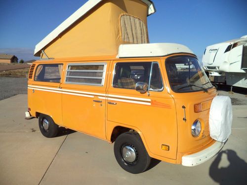 1977 vw bus westfalia vanagon, rust free, air conditioning camper