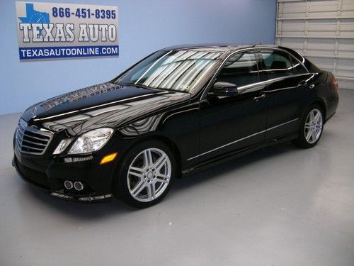 We finance!!  2010 mercedes-benz e350 sport roof nav heated seats 28k texas auto