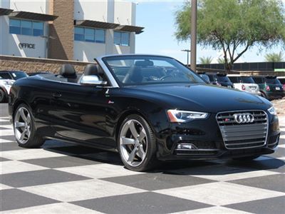 2013 s5 cabriolet~ prestige package~sports rear differential  package~5400 miles
