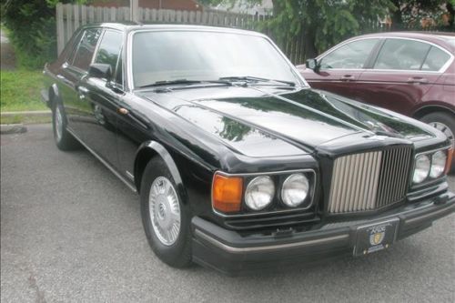 1989 bentley mulsanne luxury sedan 52k miles v-8 auto