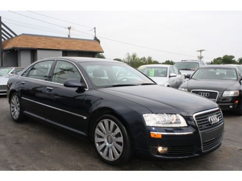 2007 audi a8 l quattro 4.2l v8 one owner heated seats power sunroof