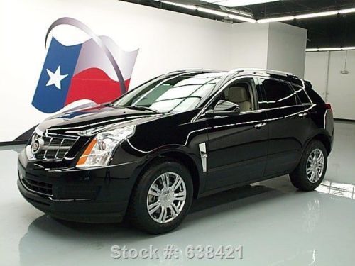 2010 cadillac srx lux pano sunroof heated leather 37k!! texas direct auto