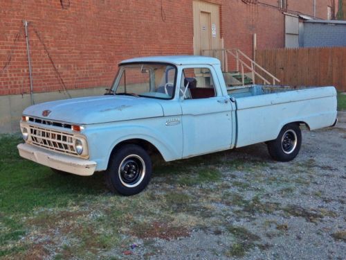Find used 1965 Ford F100 Pick Up Truck Rad Rod Great ...