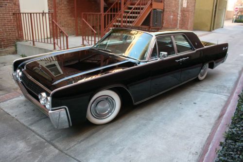 1962 lincoln continental, ca black plates a/c ps pb drives like new! 61 63 trim