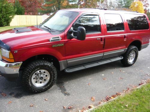 2001 ford excursion xlt suv 6.8l dvd,new tires,chrome adds,excellent shape
