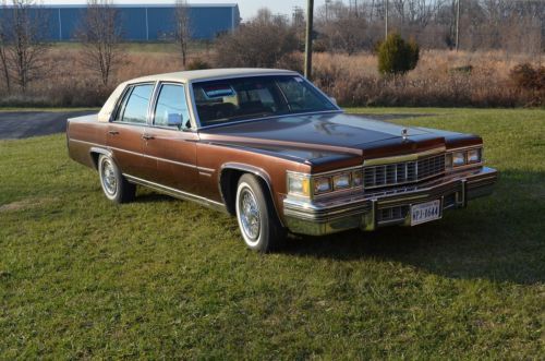 1977 cadillac fleetwood brougham 35,000 original mile