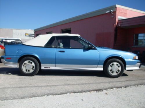 1988 chevy cavalier z24 convertible no reserve