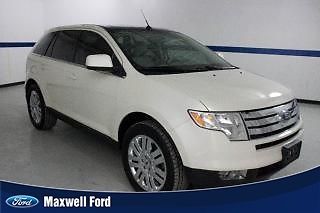 08 ford edge limited, comfortable leather seats, navigation, sunroof, we finance