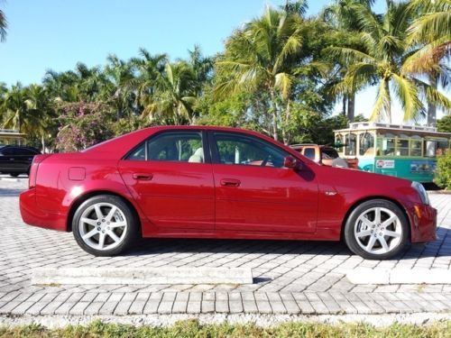 2005 cadillac cts-v 400hp 6-speed luxury rocket! low miles &amp; great shape!