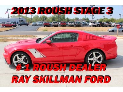 2013 roush stage 3 tvs2300 supercharged 5.0 302 13 rs3 track package v8