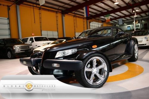 2000 plymouth prowler roadster 34k leather chrome wheels