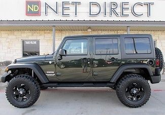 11 lift 4x4 new 35&#034; tires xd 18&#034; wheels sound bar 1 owner net direct auto texas