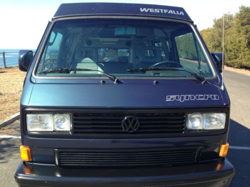 1990 volkswagen bus/vanagon gl syncro full camper