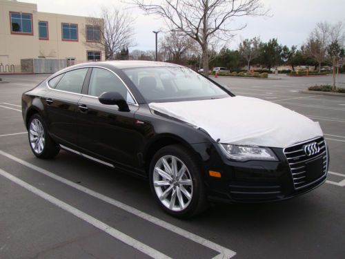 2014 audi a7 premium plus 3.0t quattro supercharged in new condition, only 78 mi