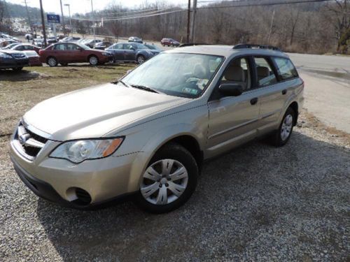 2008 subaru outback, one owner, no sccidents, looks and runs fine.