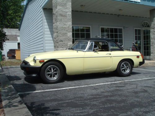 1977 mgb two-tops overdrive