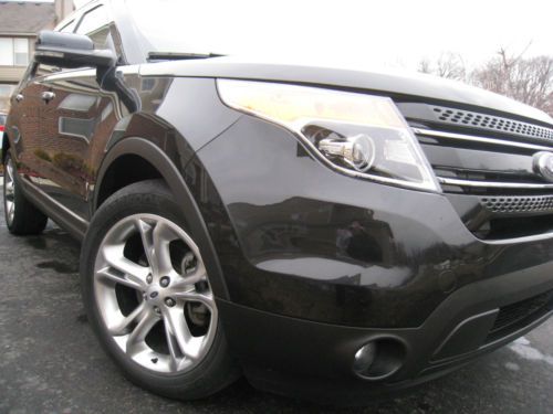 2013 ford explorer limited/leather/awd/navigation/20&#039;wheels/3rdrowseats/sunroof
