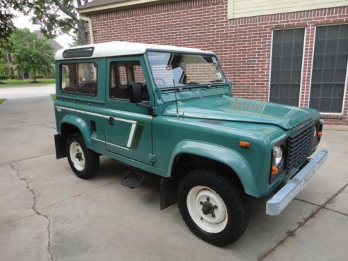 1987 land rover defender 90 v8 station wagon 7-seats very original condition