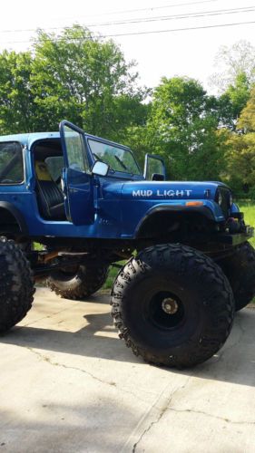 1984 cj7 monster jeep with chevy 350