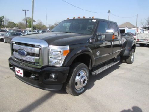 New 2014 f350 platnium 4x4 crew cab