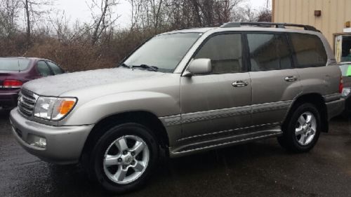 2003 toyota land cruiser 4.7l low 88k very **low reserve** leather diff lock 4x4