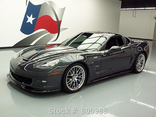 2009 chevy corvette zr1 supercharged 638 hp 3zr nav hud texas direct auto