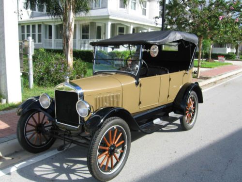 1926 ford model t 4 door convertible touring car