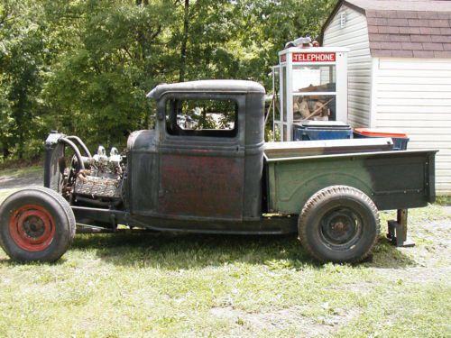 1932 ford no reserve runs drives flathead v8 edmunds rat hot street rod chopped