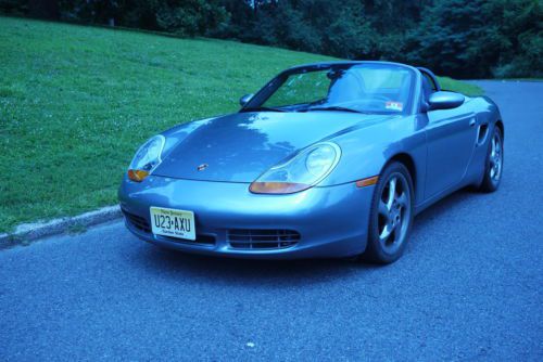 2002 porsche boxster s  covertible manual shift 50k miles leather no accidents