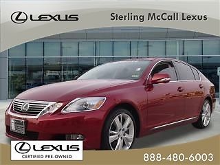 2011 lexus gs 450h 4dr sdn hybrid dual zone climate control security system