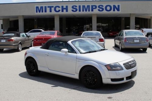 2001 audi tt convertible leather 5 speed new top nice