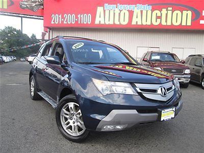 2009 acura mdx technology package carfax certified 1-owner navigation pre owned