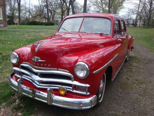 1950 plymouth deluxe antique classic