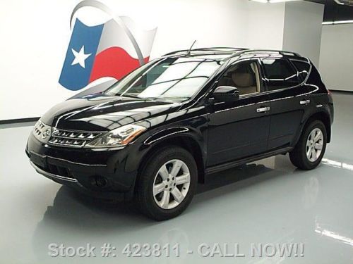 2006 nissan murano s roof rack alloy wheels only 76k mi texas direct auto