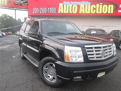 05 cadillac  escalade navigation sunroof all wheel drive rear dvd awd pre owned