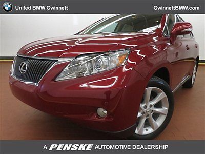 Fwd 4dr low miles suv automatic gasoline 3.5l v6 cyl engine red