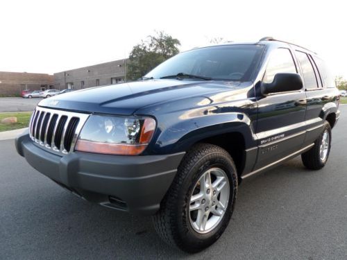 2002 jeep grand cherokee laredo 4x4 4.0l 6cyl power seat 1-owner 88k miles