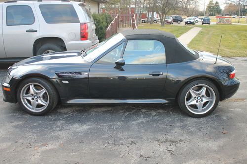 Limited edition body style!!! 2000 bmw m-series black roadster convertible