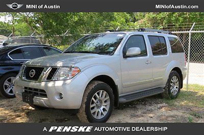 2wd 4dr v6 le nissan pathfinder s; le; sv; silver edition low miles suv automati
