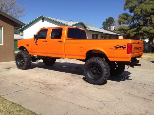 Used 1997 Ford F 350 4x4 Crewcab Stroke Long Bed Lifted 1997 Ford F 350 4x4 Crewcab Stroke Long Bed Lifted Truck Us 18 500 00
