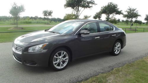 2013 nissan maxima 3.5 sv only 3k miles leather rear cam -- free shipping