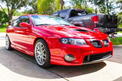 %% red/red 2006 pontiac gto supercharged w/ tvs2300 built motor / trans more %%