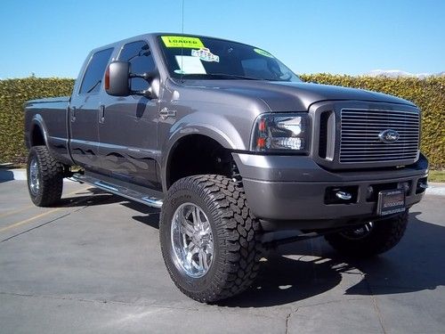 2006 ford f350 harley davidson 4x4 crew cab long bed one owner, low miles, lift