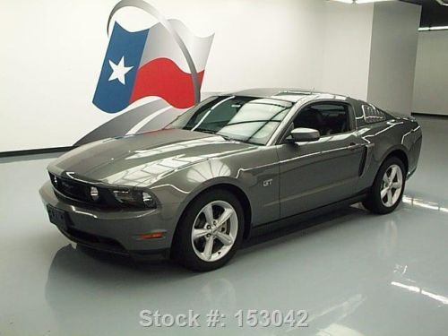 2010 ford mustang gt premium auto htd leather 14k miles texas direct auto