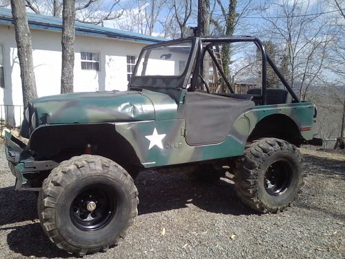 1978 cj5 jeep off road rock climber