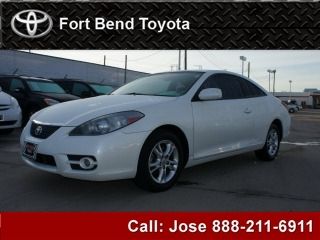 2008 toyota camry solara 2dr i4 auto se abs alloy wheels one owner clean carfax