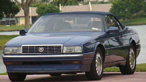 1993 cadillac allante collector year montana blue rare color