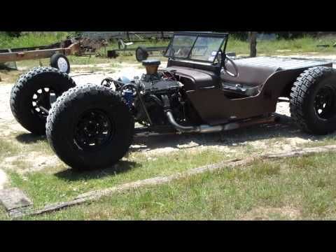 Jeep cj rat rod, hot rod project