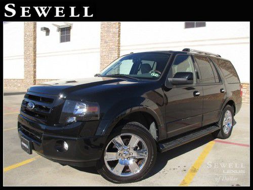 2009 ford expedition limited navigation rear dvd backup cam ac seats 3rd row